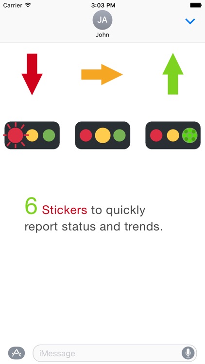 KPI Stickers