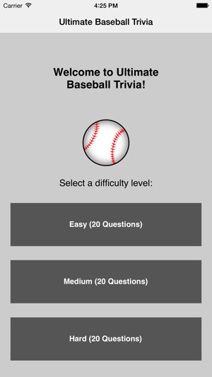 Ultimate Baseball Trivia(圖1)-速報App