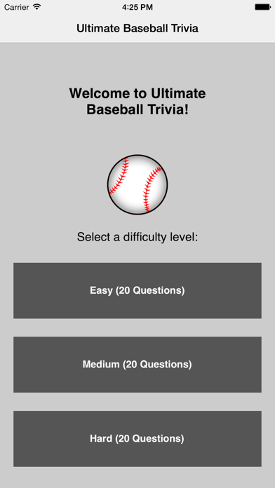 Ultimate Baseball Triviaのおすすめ画像1