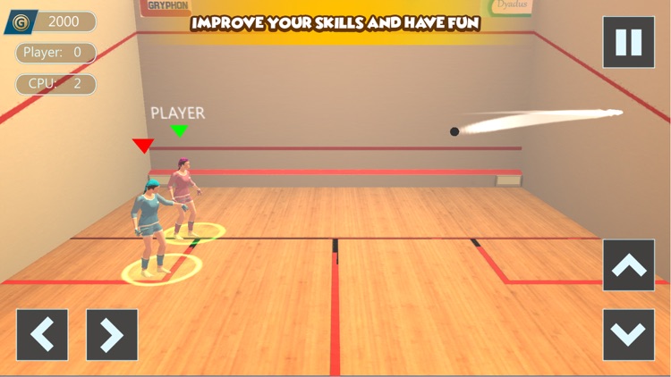 Squash 3D - Ball Sports Game screenshot-3