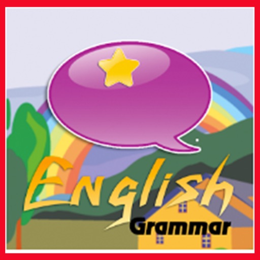 English grammar learning icon