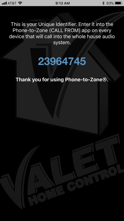 Phone-to-Zone Receive