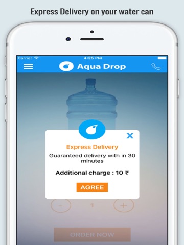 The Aqua Drop - Water delivery screenshot 2