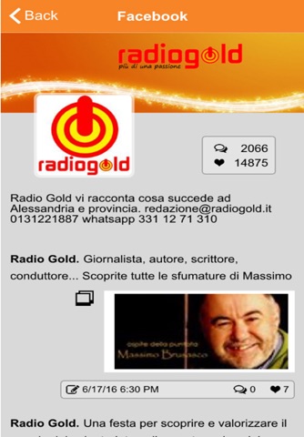 Radio Gold App screenshot 3