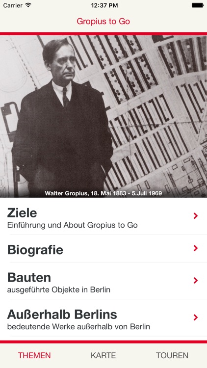 Gropius to Go – Archiguide