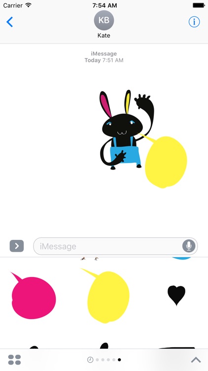 Characters and Bubbles