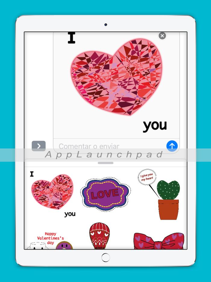 Valentines Stickers 2018