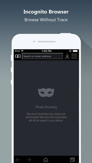 Private Browser PRO - Safe Browsing & File Manager screenshot 3