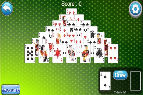 Card Pyramid-Full Free Solitaire screenshot 2