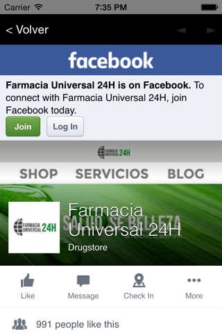 Farmacia Universal 24h screenshot 2