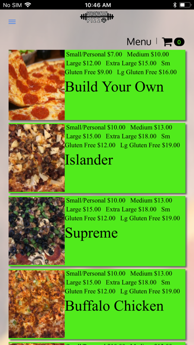 Strongman Pizza - Redlands screenshot 3