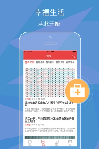 备孕孕育宝宝管家 - 帮您了解更多的孕前育儿知识 screenshot 3