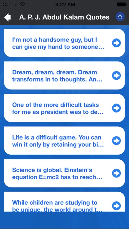 Dr. A. P. J. Abdul Kalam Quotes Saying & Biography screenshot-3