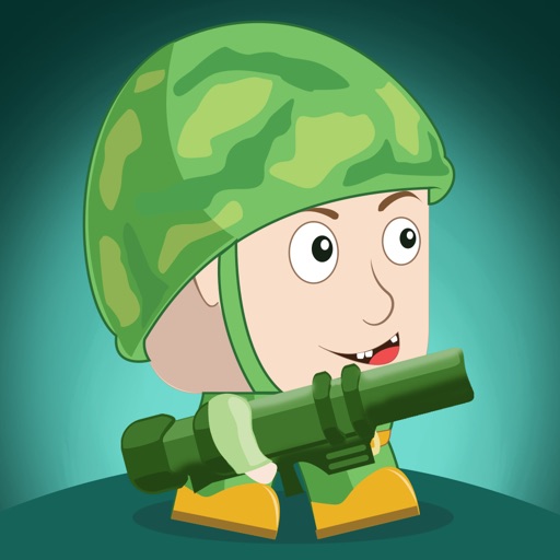 Soldier on Block - crazy tile jumping riddle Icon