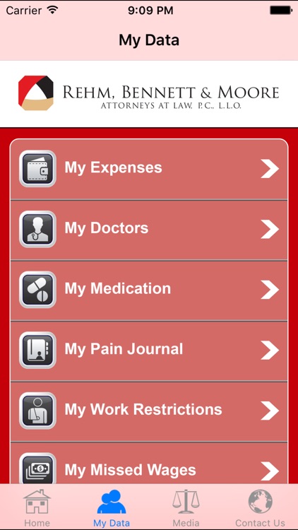 Injury Help App by Rehm, Bennett & Moore, P.C., L.L.O.