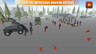 Sticked Man Epic Battle 3D screenshot 2