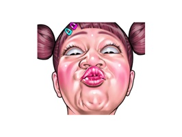 ●●● Ugly Lady Poses Emoticons●●●