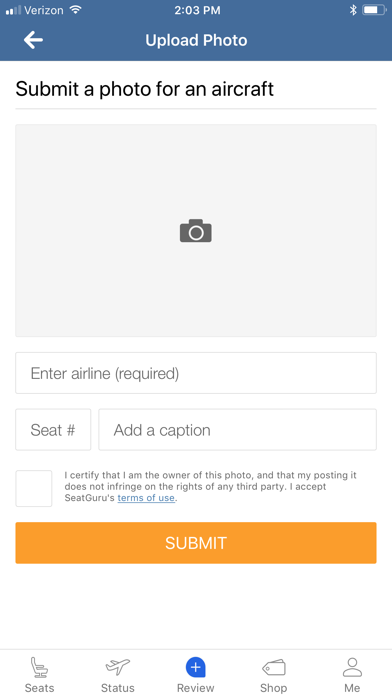 SeatGuru by TripAdvisor - Seat Maps, Flight Status Tracker, and Flight Search Screenshot 5