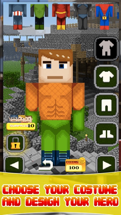 Create SuperHeroes Games - Dress Up Team Up Comics screenshot-3