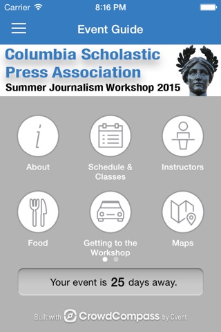 Columbia Scholastic Press Association Events screenshot 3