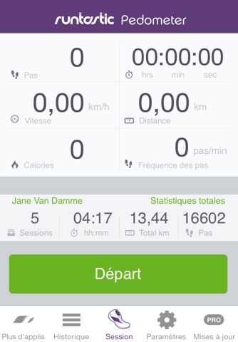 Pedometer Step Counter & Walk Tracker by Runtastic screenshot 4