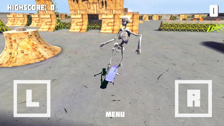 Skeleton Skate - Free Skateboard Game
