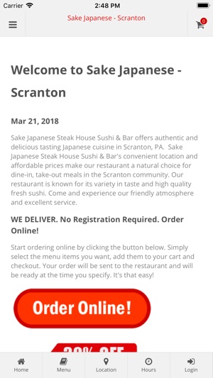 Sake Japanese Scranton(圖1)-速報App