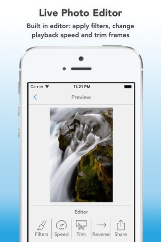 Enliven : Edit, Convert and Share Live Photos as GIFs screenshot 2