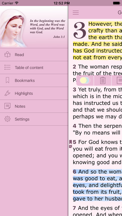 Catholic Women's Bible (CPDV Offline Free Audio Version in English) screenshot 2