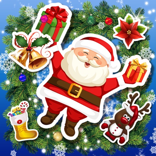 Santa Claus Pic Make.over & Greeting e.Cards Maker icon