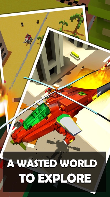 Pixel War-free tank & helicopter shooting games