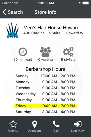 Men's Hair House screenshot 2