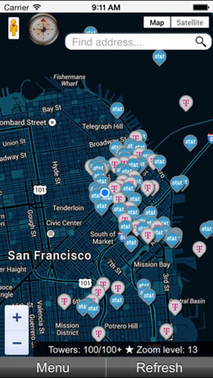 Cellular Signal Booster - 4G network tower locator screenshot-4