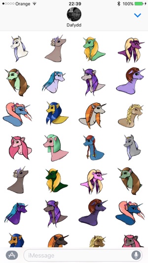 Unicorns Sticker Pack(圖2)-速報App