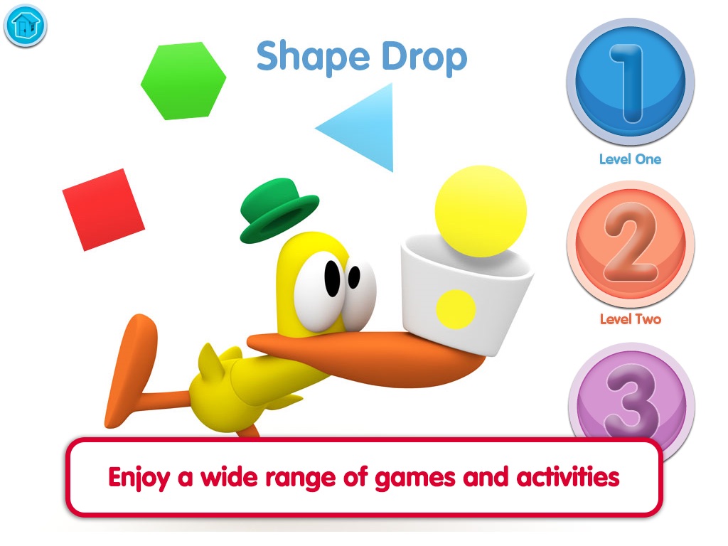 Pocoyo Playset - 2D Shapes screenshot 2