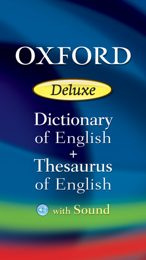 Oxford Deluxe 牛津英語詞典語音豪華版(圖1)-速報App