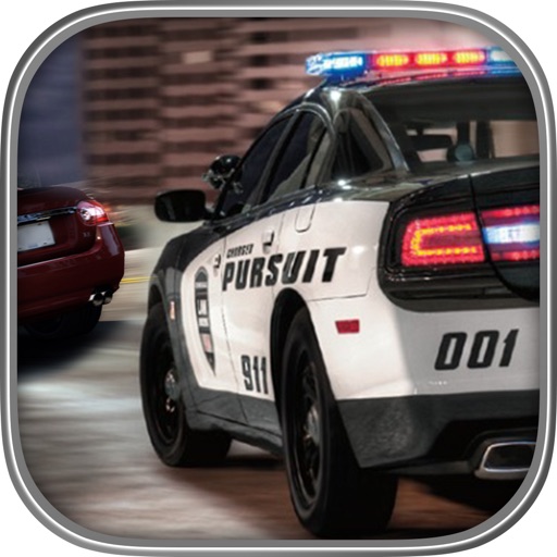 3D Police chase pursuit on the traffic highway iOS App