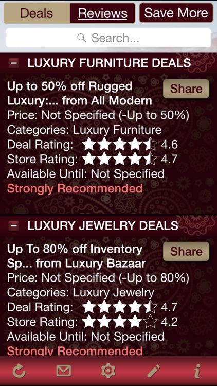 Luxury Deals & Luxury Store Reviews