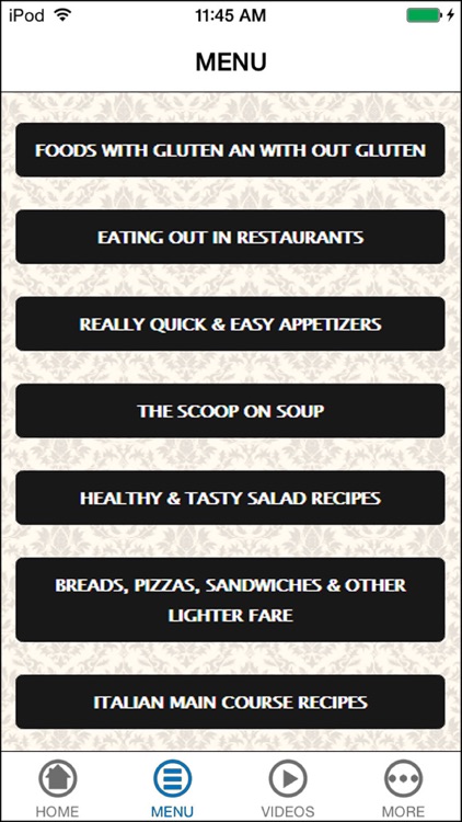 Gluten Free Goddess Italian Vegetarian Recipes screenshot-4