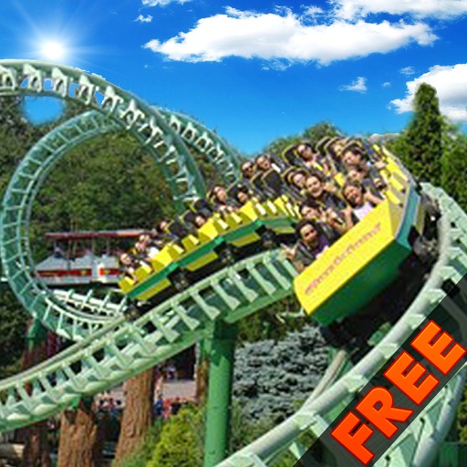 Go Real Jungle Park Roller Coaster Simulator Free Icon