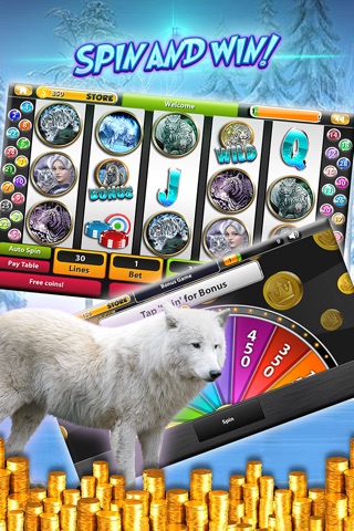 Siberian Tiger Super Slots: Walk the Deluxe Way screenshot 3