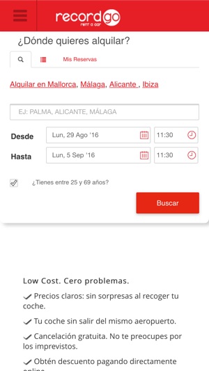 Record Go alquiler de coches(圖1)-速報App