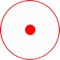 Don't press the RED circle But press only the BLUE circle before it turns to RED circle