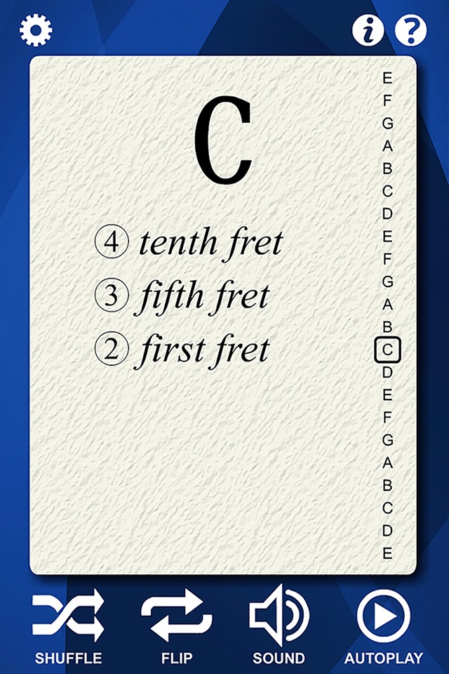 Guitar Notes Flash Cards screenshot 4