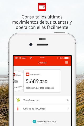 Santander screenshot 2