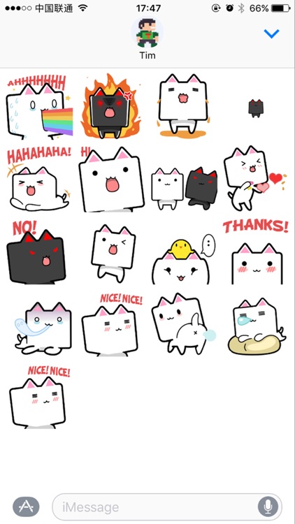 CubeCat Sticker Pack