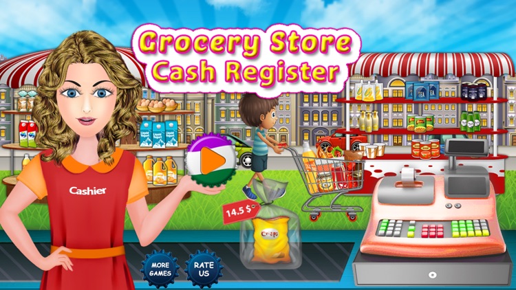 Grocery Store Cash Register - shopping girl mall screenshot-3