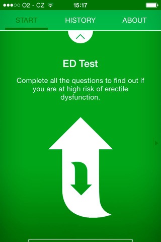 ED Test - risk calculator of erectile dysfunction - náhled