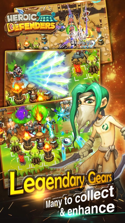 Heroic Defenders: Charge!!! with mighty commanders