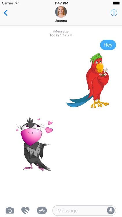 Birdy Stickers screenshot-3